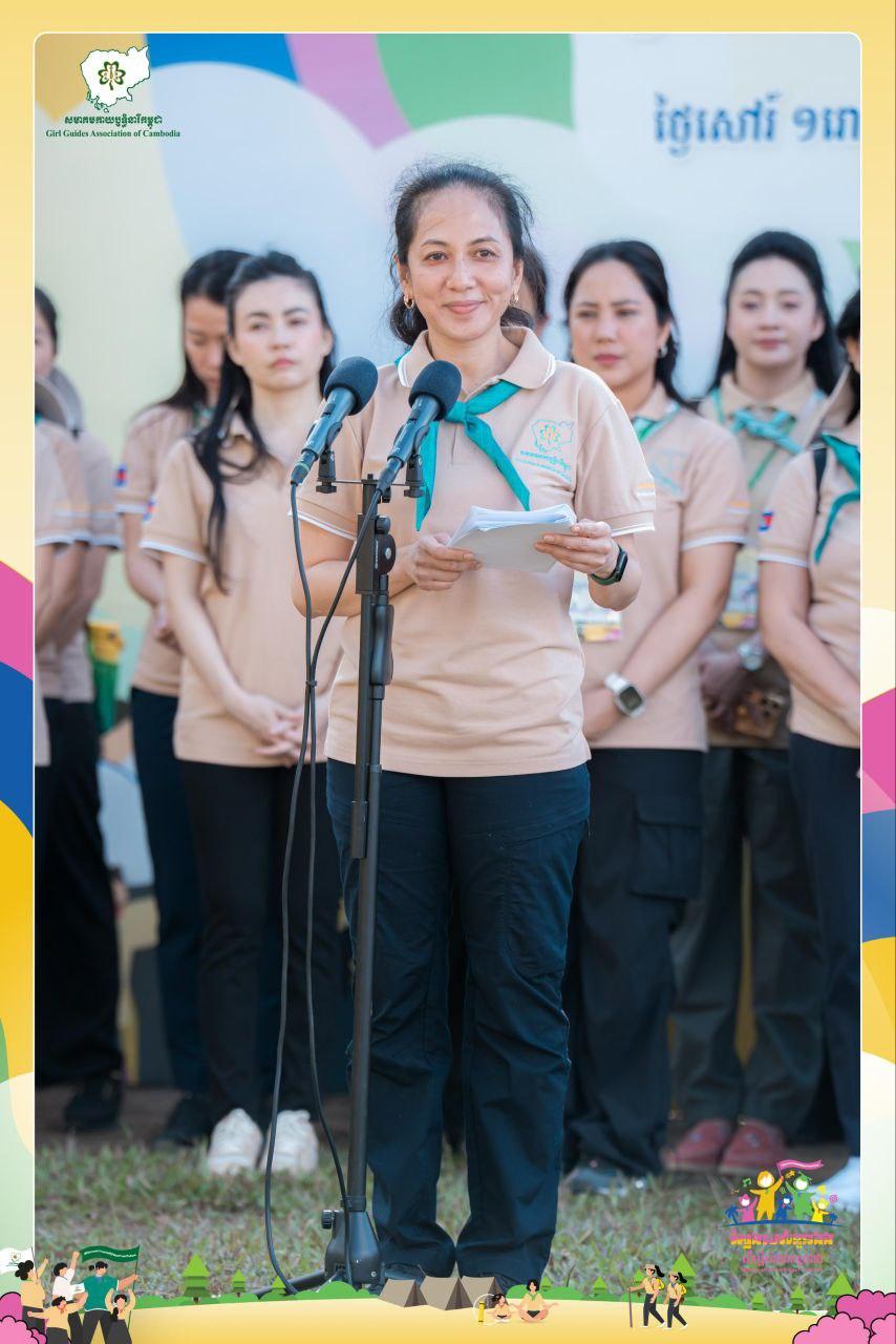 យុវតីកម្ពុជារួបរួមគ្នានៅជំរំកាយឫទ្ធិនារី ក្រោមប្រធានបទ ‘ស្វែងយល់ខ្លួនឯង ដើម្បីអនាគតខ្លួនឯង’