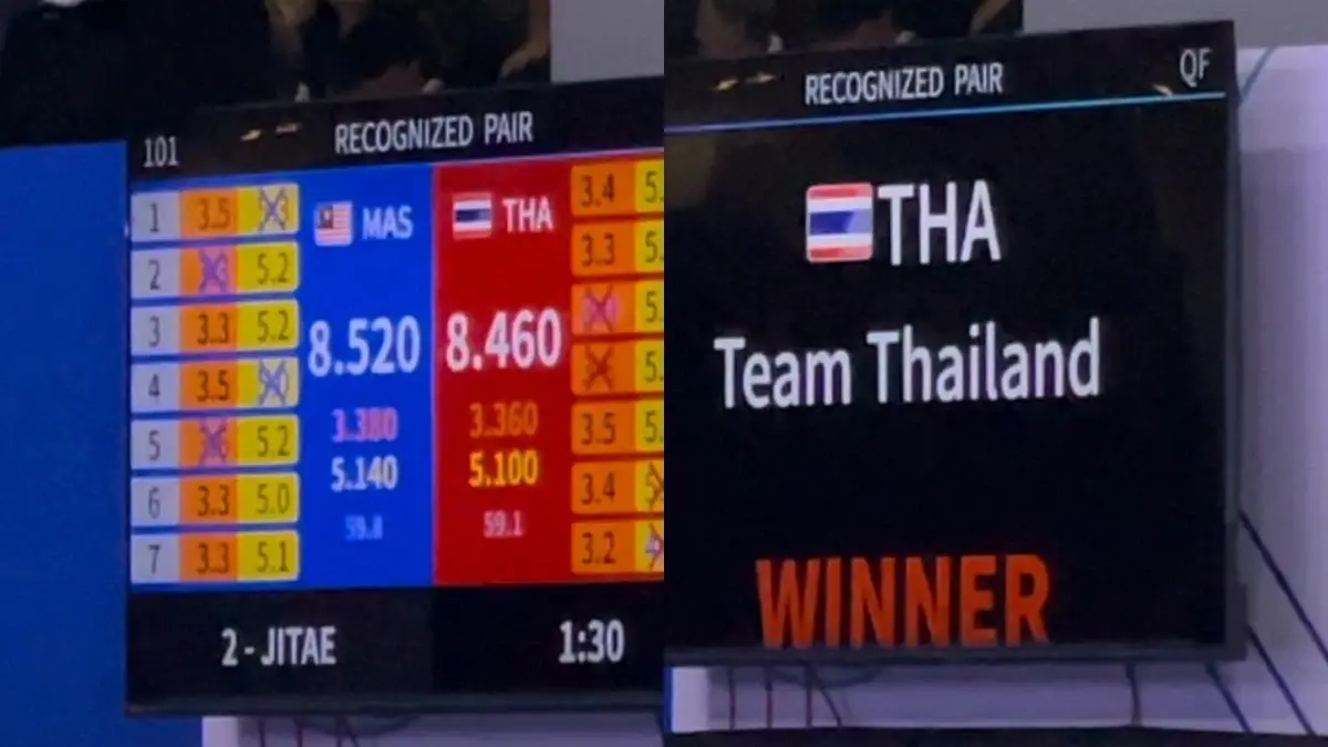 ចៅក្រមលម្អៀង! ម៉ាឡេស៊ីខកចិត្តខ្លាំងក្នុងស៊ីហ្គេម២០២៥ បើកចិត្តថា ‘ពិន្ទុគួរនៅខាងយើង’