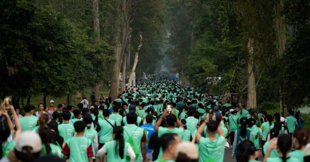 អាជ្ញាធរអប្សរាបិទចរាចរនៅអង្គរវត្ត ដើម្បីរៀបចំប្រណាំងពាក់កណ្តាលម៉ារ៉ាតុងលើកទី៣០