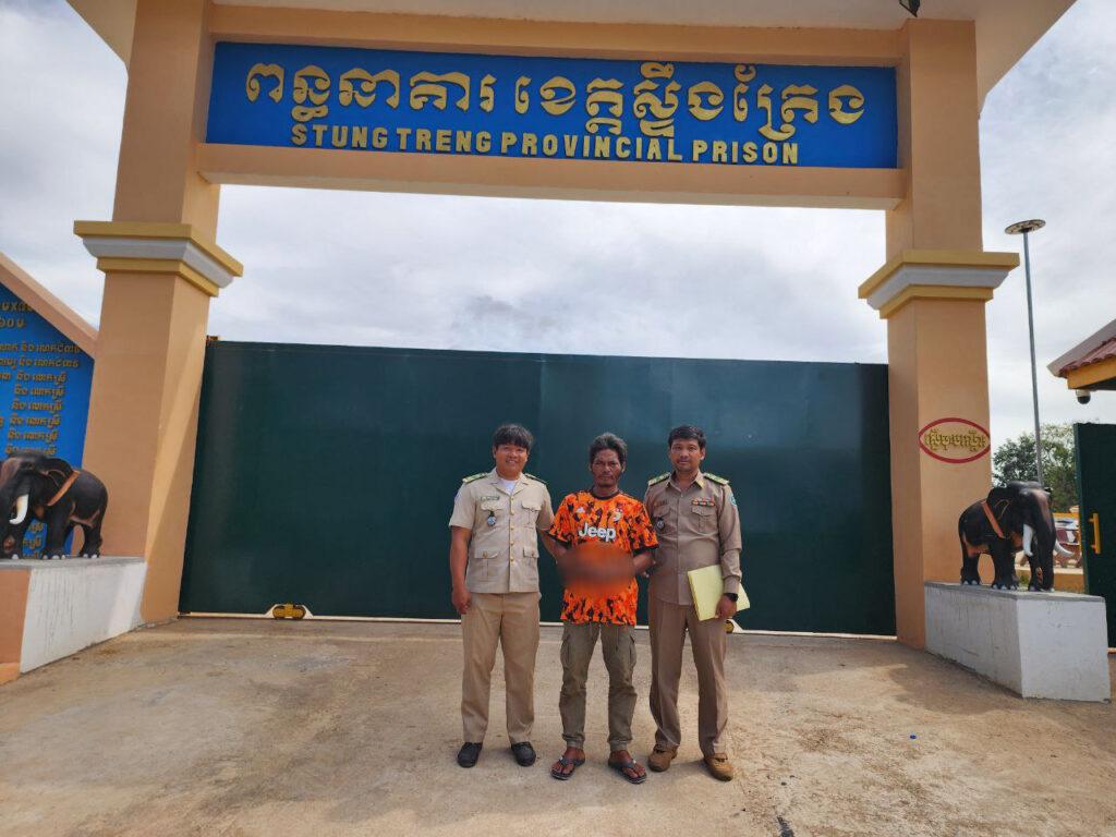 ចៅក្រមស្ទឹងត្រែងបង្គាប់ឃុំខ្លួនជននេសាទល្មើស ប្រើឧបករណ៍ឆក់គំរាមកំហែងសត្វផ្សោត