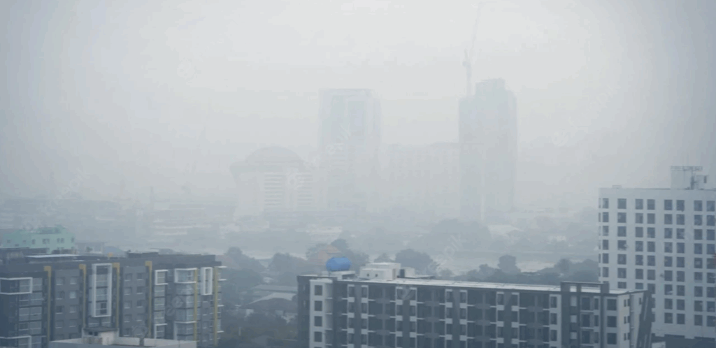 គ្រោះថ្នាក់ធ្ងន់ធ្ងរ! ខ្យល់ពុល PM2.5 វាយប្រហារទីក្រុងបាងកក និងខេត្តថៃចំនួន១៤ រហូតដល់ឆ្នាំក្រោយ