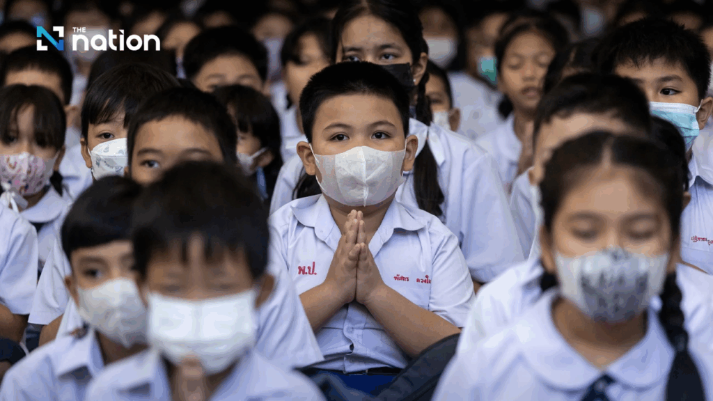 ថៃប្រឈមគ្រោះថ្នាក់ខ្យល់ពុល PM2.5 ធ្ងន់ធ្ងរ សាលាទូទាំងប្រទេសត្រូវចាត់វិធានការការពារសិស្ស