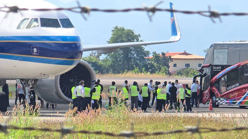 ចិនបញ្ជូនយន្តហោះដឹកពលរដ្ឋខ្លួន១០០នាក់ ក្រោយមីយ៉ាន់ម៉ាកម្ទេចអគារបោកប្រាស់នៅព្រំដែនថៃ