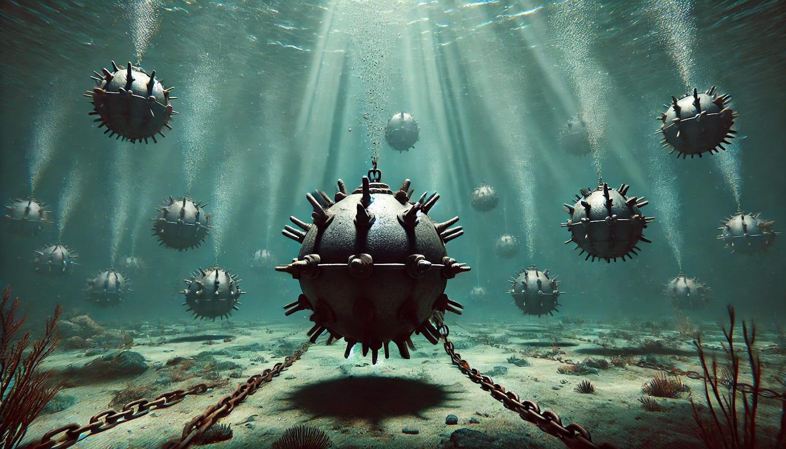 អ៉ីរ៉ង់ដាក់មីនរាប់ពាន់គ្រាប់ ស្ទះច្រកសមុទ្រ Hormuz គំរាមកំហែងពាណិជ្ជកម្មពិភពលោក