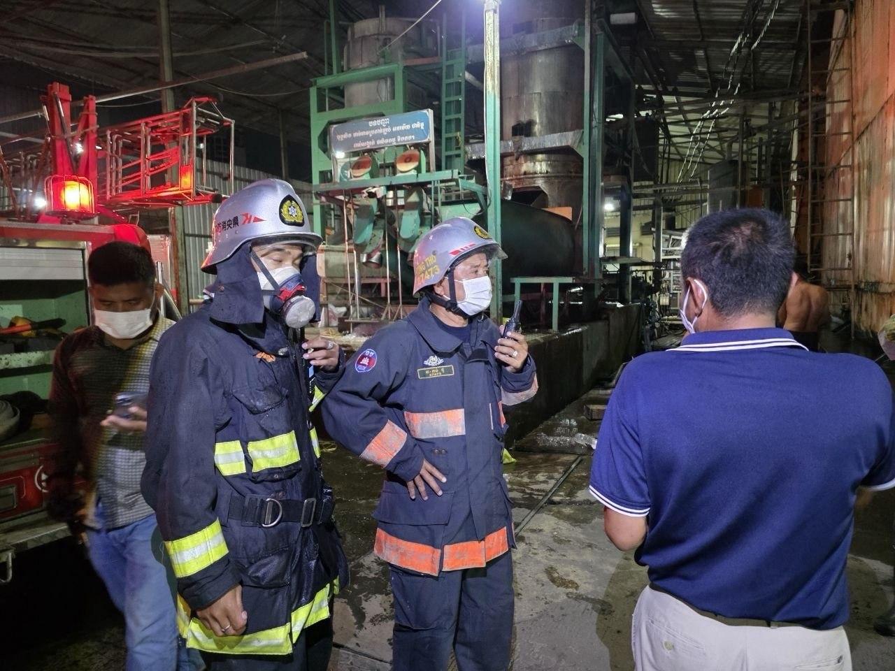 ឧស្ម័នអាម៉ូញ៉ាក់ធ្លាយពីរោងចក្រទឹកកក ផ្អើលប្រជាពលរដ្ឋទួលសង្កែទី១ទាំងយប់