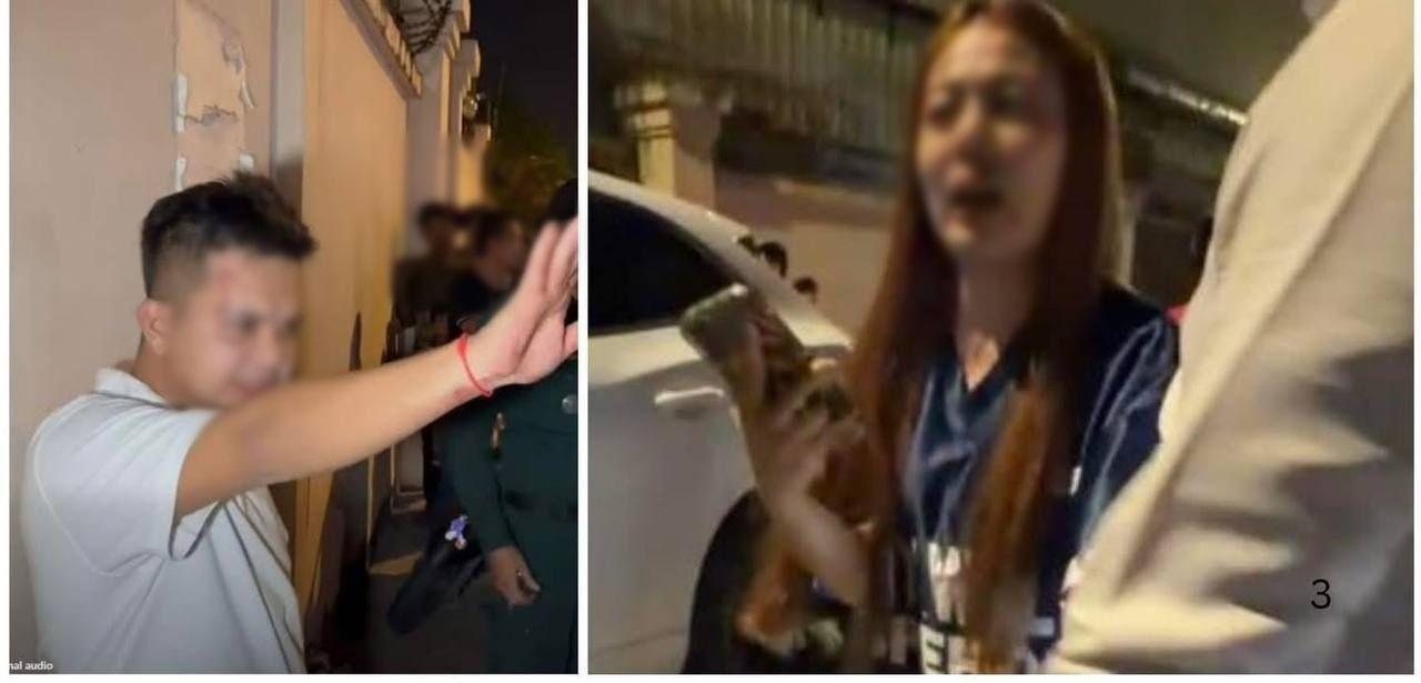 កូនអភិបាលស្រុក និងស្ត្រីរួមដំណើរ លើកដៃសុំទោសប្រជាជន បន្ទាប់ពីបើកឡានបុកក្មេងប្រុសរបួសធ្ងន់