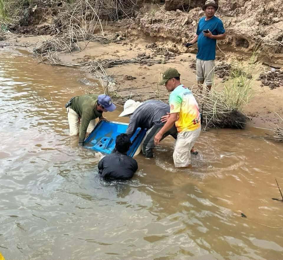 ទូកស្មាច់លិចកណ្ដាលទន្លេមេគង្គ ស្លាប់២នាក់ បាត់ខ្លួន៦នាក់ នៅខេត្តកណ្ដាល