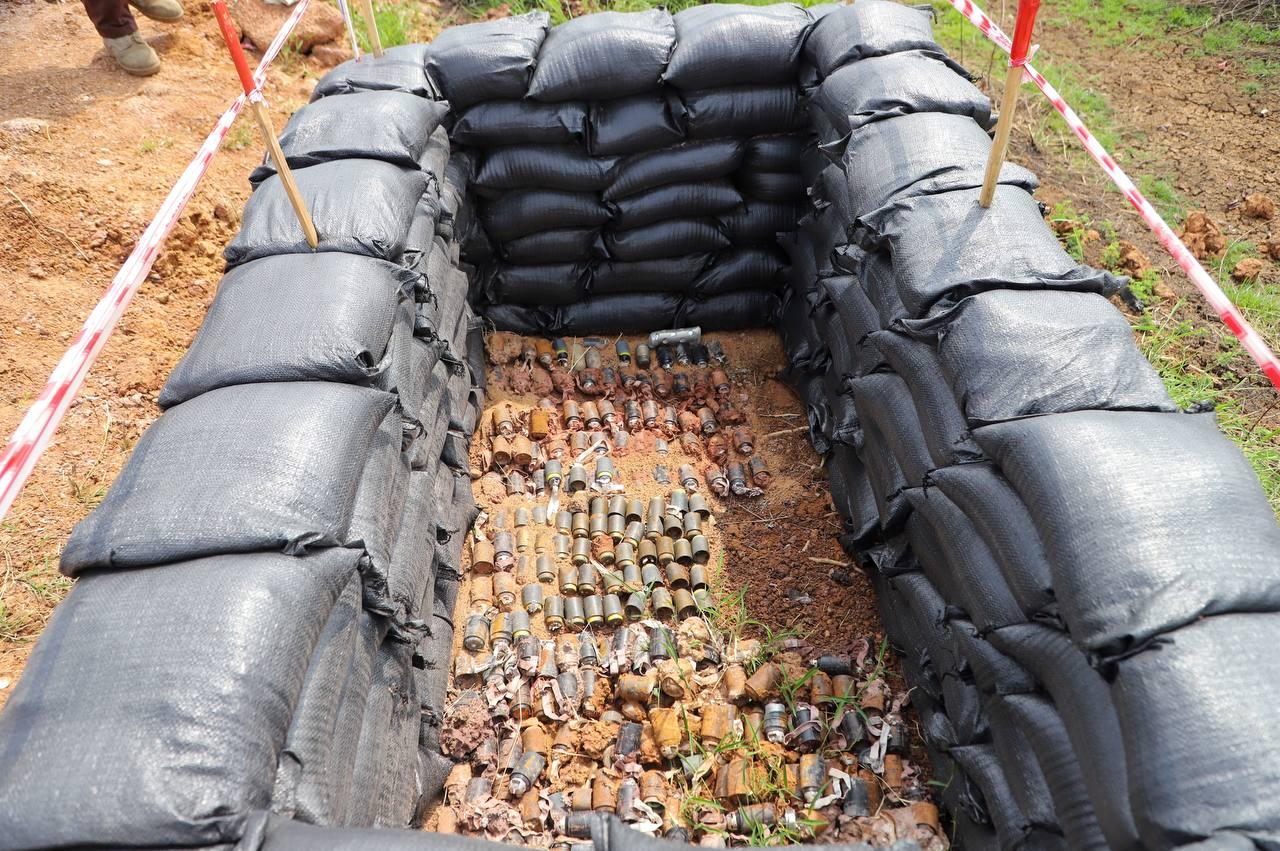 គ្រាប់សំណល់យុទ្ធភណ្ឌថៃ ១,២២៣គ្រាប់ រកឃើញនៅប្រាសាទព្រះវិហារ ក្នុងអំឡុងសង្គ្រាម