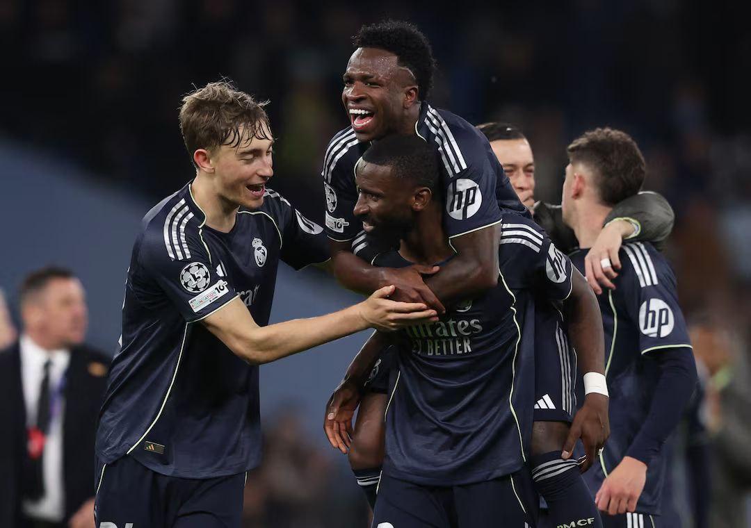 ជើងឯក Champions League បីរដូវកាលជាប់គ្នា! Real Madrid ទម្លាក់ Man City ចូលវគ្គ 1/4 ផ្តាច់ព្រ័ត្រ