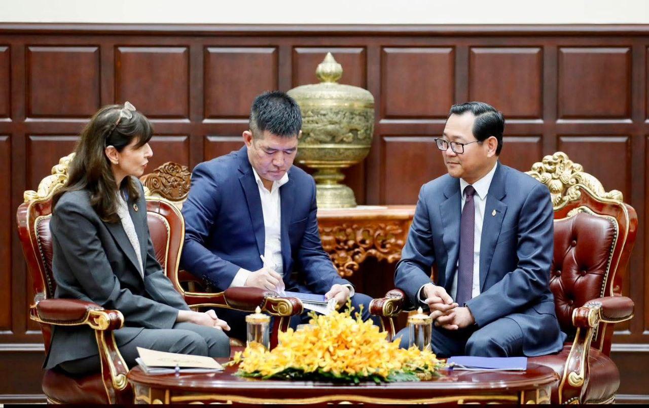 ឧបនាយករដ្ឋមន្ត្រីក្រសួងយុត្តិធម៌ ជួបអ្នកសម្របសម្រួលអង្គការសហប្រជាជាតិថ្មី ពិភាក្សាកិច្ចសហប្រតិបត្តិការ