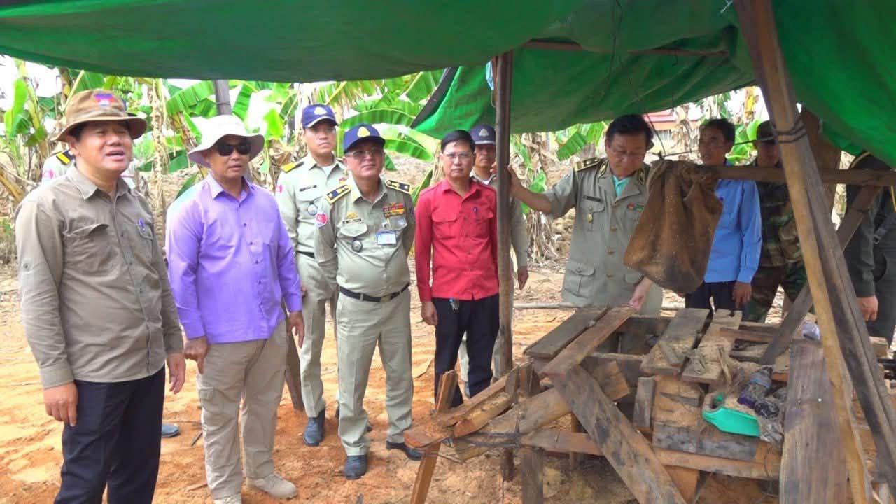 អាជ្ញាធរសៀមរាបបង្ក្រាបបទល្មើសធនធានធម្មជាតិ រឹបអូសម៉ាស៊ីនកែច្នៃឈើខុសច្បាប់ក្នុង៣ឃុំ