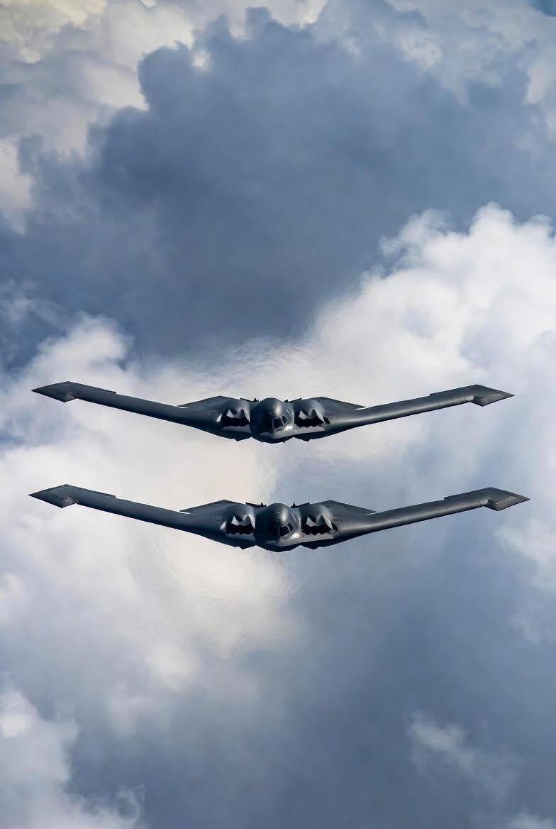 យន្តហោះបំបាំងកាយ B-2 របស់សហរដ្ឋអាមេរិក ត្រៀមចូលមូលដ្ឋានអង់គ្លេស ដើម្បីវាយប្រហារអ៊ីរ៉ង់