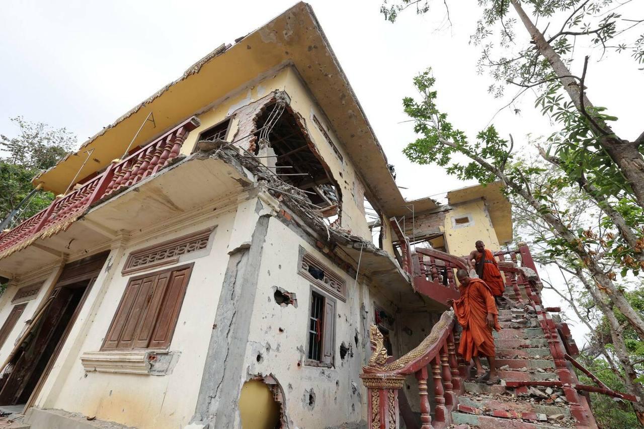 វត្តបុរាណកែវសិក្ខាគិរីស្វារៈ រងការខូចខាតធ្ងន់ធ្ងរ បន្សល់ទុកពីសង្គ្រាមឈ្លានពានថៃ