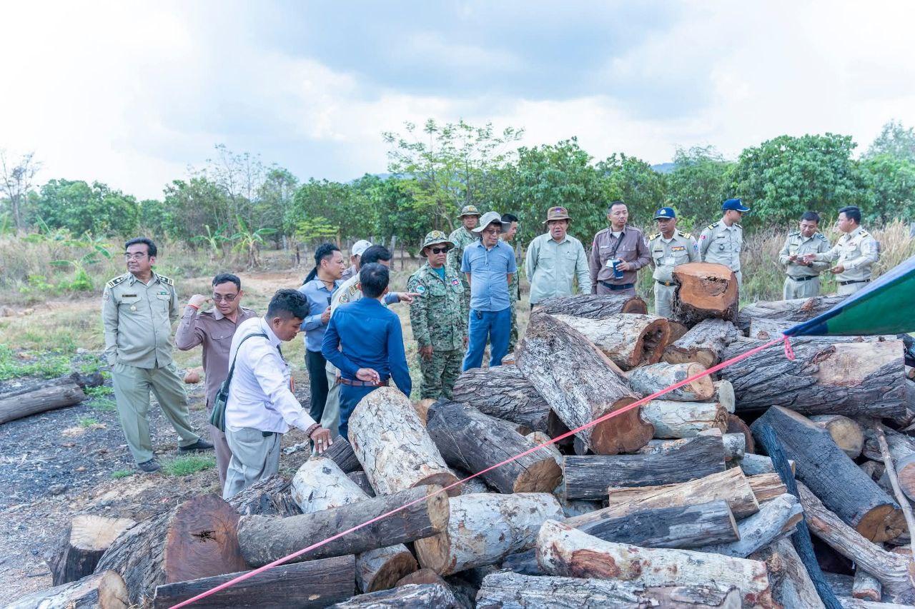 អាជ្ញាធរសៀមរាបបង្ក្រាបសិប្បកម្មឈើខុសច្បាប់ ៧កន្លែង និងឡដុតធ្យូង ១កន្លែង