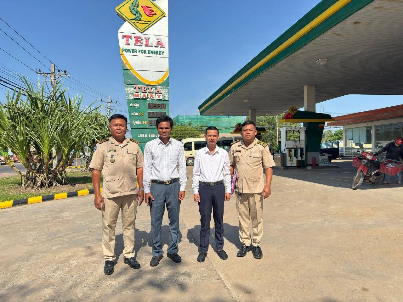 មន្ទីររ៉ែ និងថាមពលស្វាយរៀង ត្រួតពិនិត្យស្ថានីយប្រេង ធានាសុវត្ថិភាពអ្នកប្រើប្រាស់