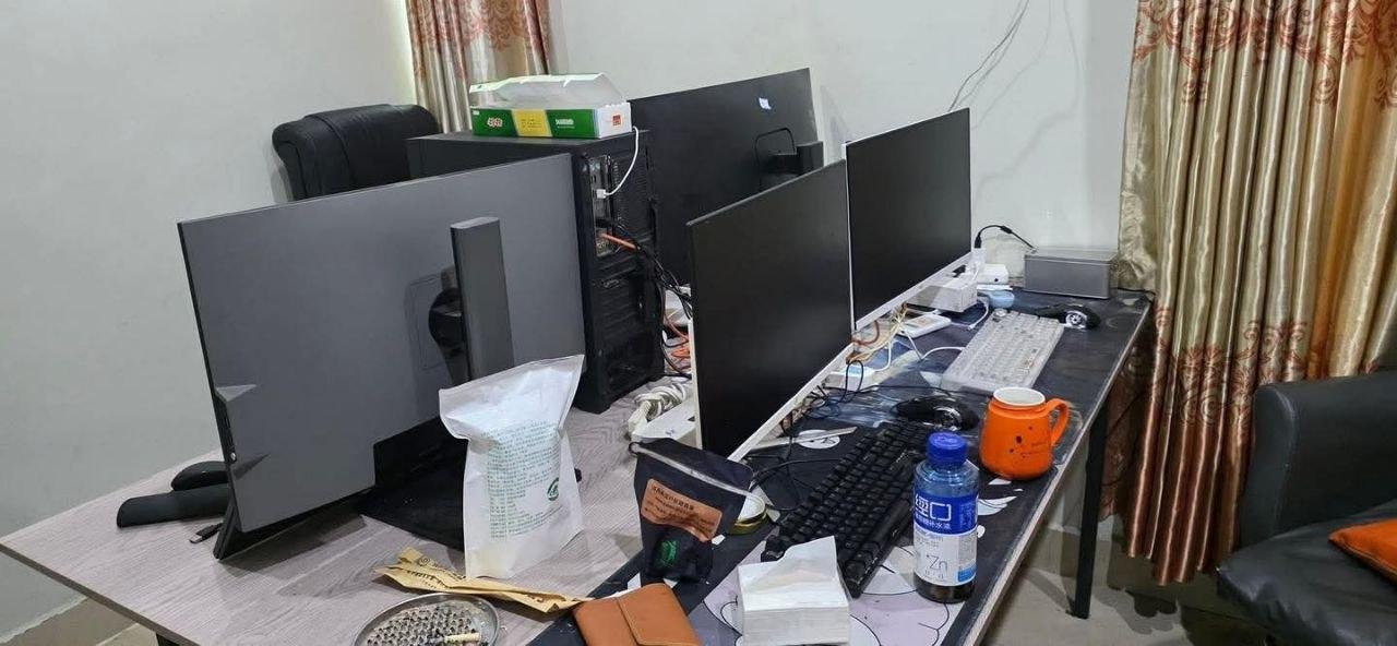 សមត្ថកិច្ចព្រះសីហនុឃាត់ខ្លួនជនបរទេស១៣នាក់ ក្នុងប្រតិបត្តិការបង្ក្រាប Scam Online និងជនបរទេសស្នាក់នៅខុសច្បាប់