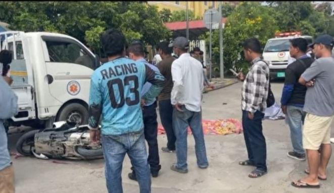 យុវជន២នាក់ស្លាប់ក្នុងគ្រោះថ្នាក់ចរាចរណ៍ដ៏សែនឈឺចាប់ បុករថយន្តក្រសួងសុខាភិបាល