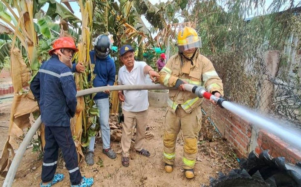 ភ្លើងឆេះរោងកែឆ្នៃឈើនៅបាត់ដំបង ខូចខាតរាប់ពាន់ដុល្លារ តែមិនមានអ្នករងគ្រោះ