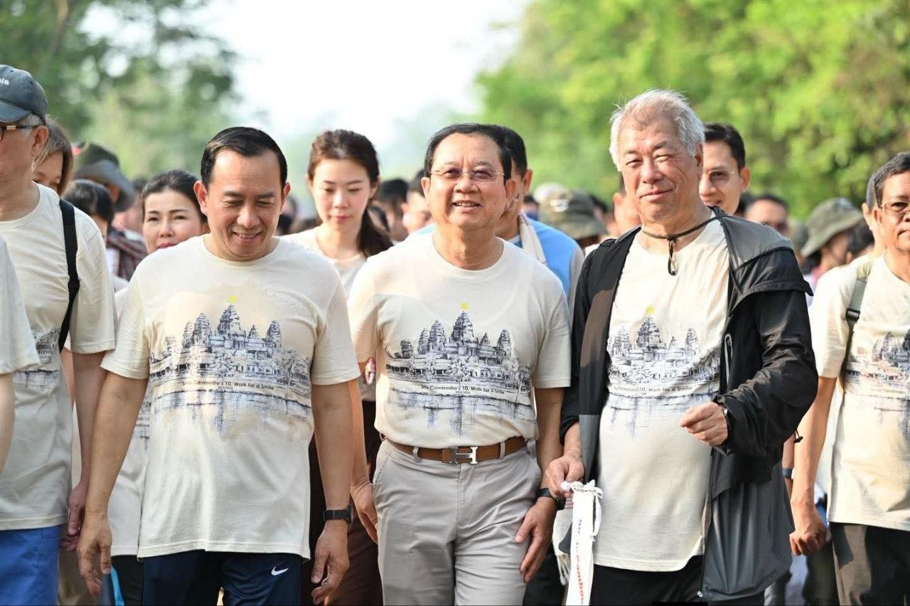 រដ្ឋមន្រ្តីសុខាភិបាលចាត់ទុកព្រឹត្តិការណ៍ ‘ដើរដើម្បីស្នាមញញឹម’ ជាការបង្ហាញក្តីសង្ឃឹមសម្រាប់កុមារ