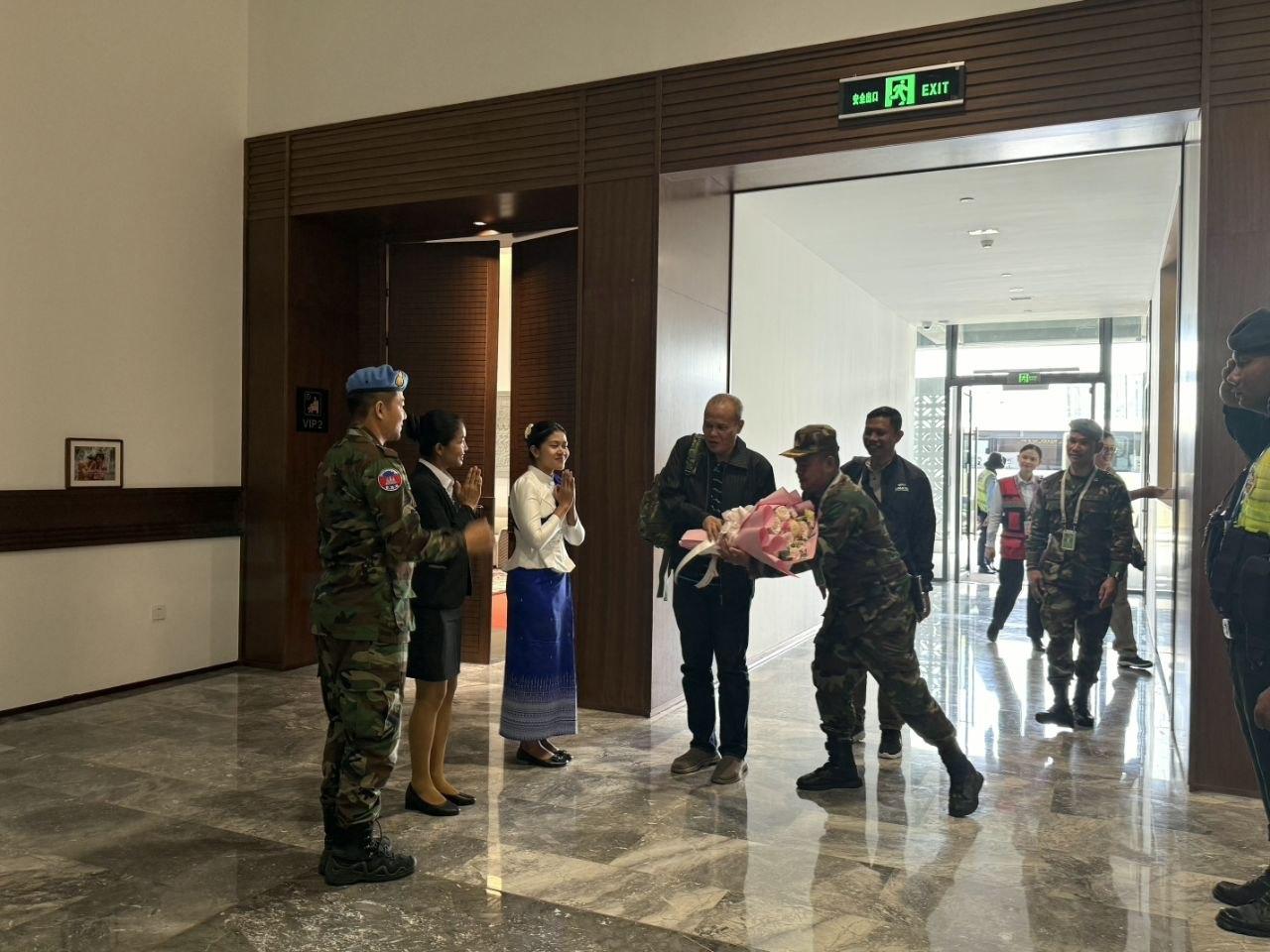 កម្ពុជាស្វាគមន៍ទាហានម៉ាឡេស៊ីចូលរួមក្រុមសង្កេតការណ៍អាស៊ាន ដើម្បីធានាការអនុវត្តបទឈប់បាញ់