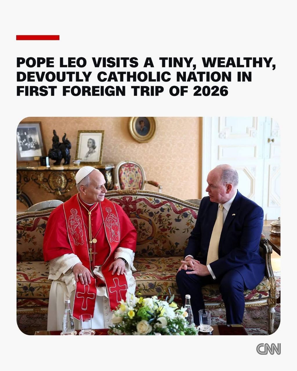 សម្តេចប៉ាបលីអូទី១៤ ធ្វើដំណើរទស្សនកិច្ចប្រវត្តិសាស្ត្រទៅម៉ូណាកូ ជាលើកដំបូងក្នុងឆ្នាំ២០២៦