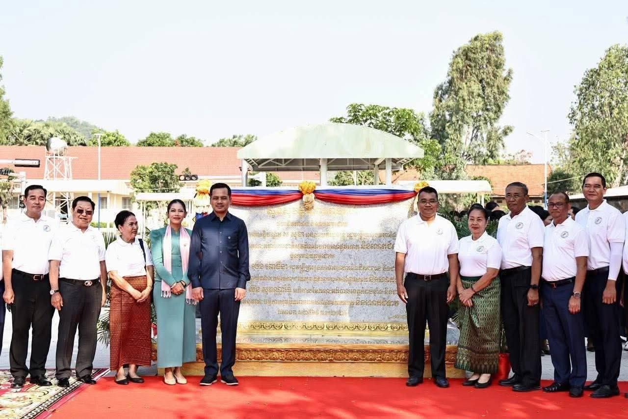 ឧបនាយករដ្ឋមន្ត្រី ស សុខា សម្ពោធសួនសុវត្ថិភាពចរាចរណ៍ដំបូងក្នុងប្រទេស នៅខេត្តកំពង់ឆ្នាំង