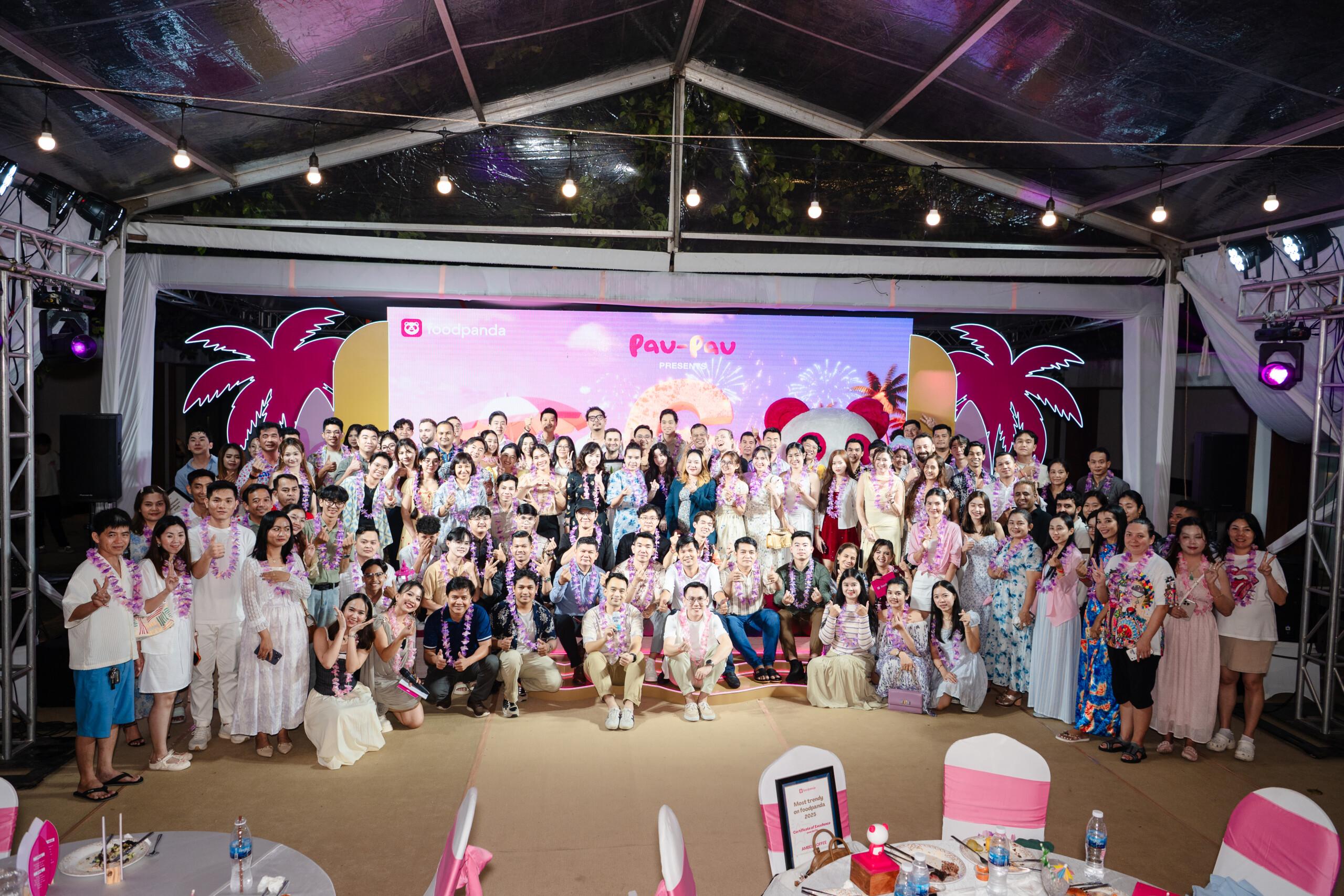 foodpanda អបអរសាទរខួបទី៦ ដោយរៀបចំពិធីថ្លែងអំណរគុណដល់ដៃគូសហការ និងភ្នាក់ងារដឹកជញ្ជូន