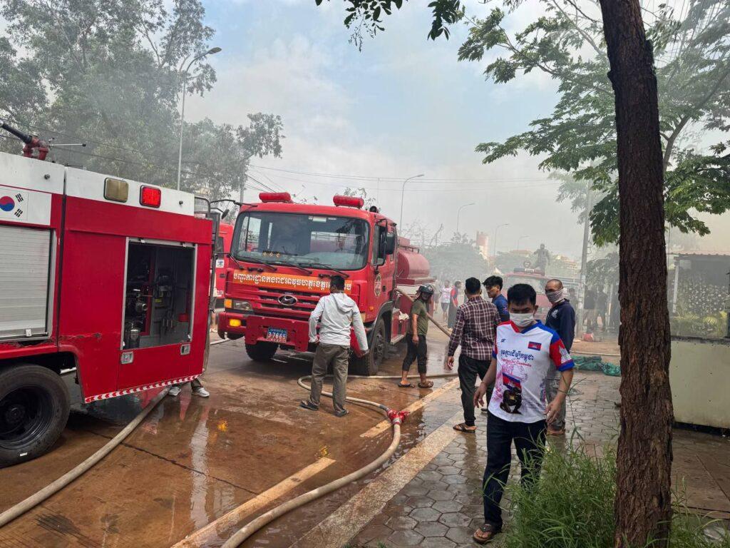 ភ្លើងឆាបឆេះហាងលក់ពូកនៅសៀមរាប ខូចខាតទ្រព្យសម្បត្តិជាង ១០មុឺនដុល្លារ