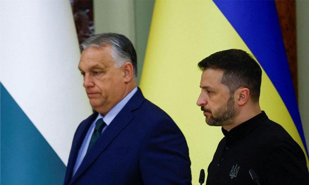 អឺរ៉ុបរិះគន់ហ្សេលេនស្គី បន្ទាប់ពីគំរាមកំហែងមេដឹកនាំហុងគ្រីក្នុងជម្លោះប្រាក់កម្ចី