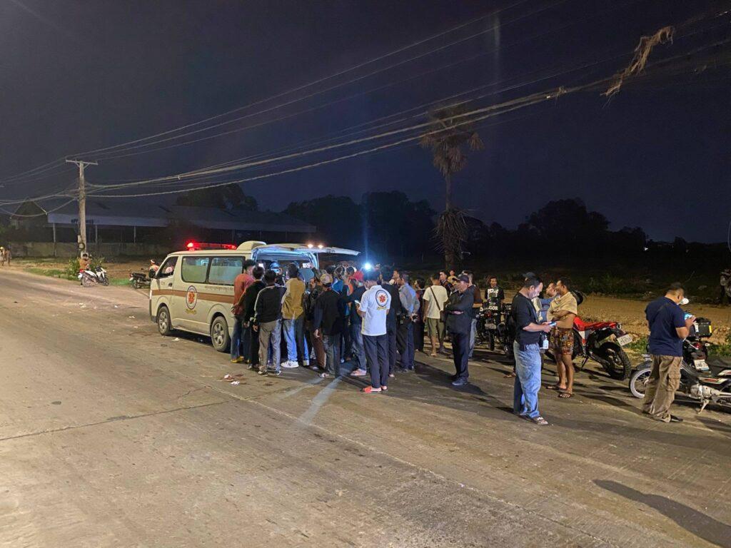 យុវជន២នាក់ជិះឌុបបុករថយន្តពីក្រោយ ស្លាប់១របួស១ រថយន្តគេចរត់បាត់