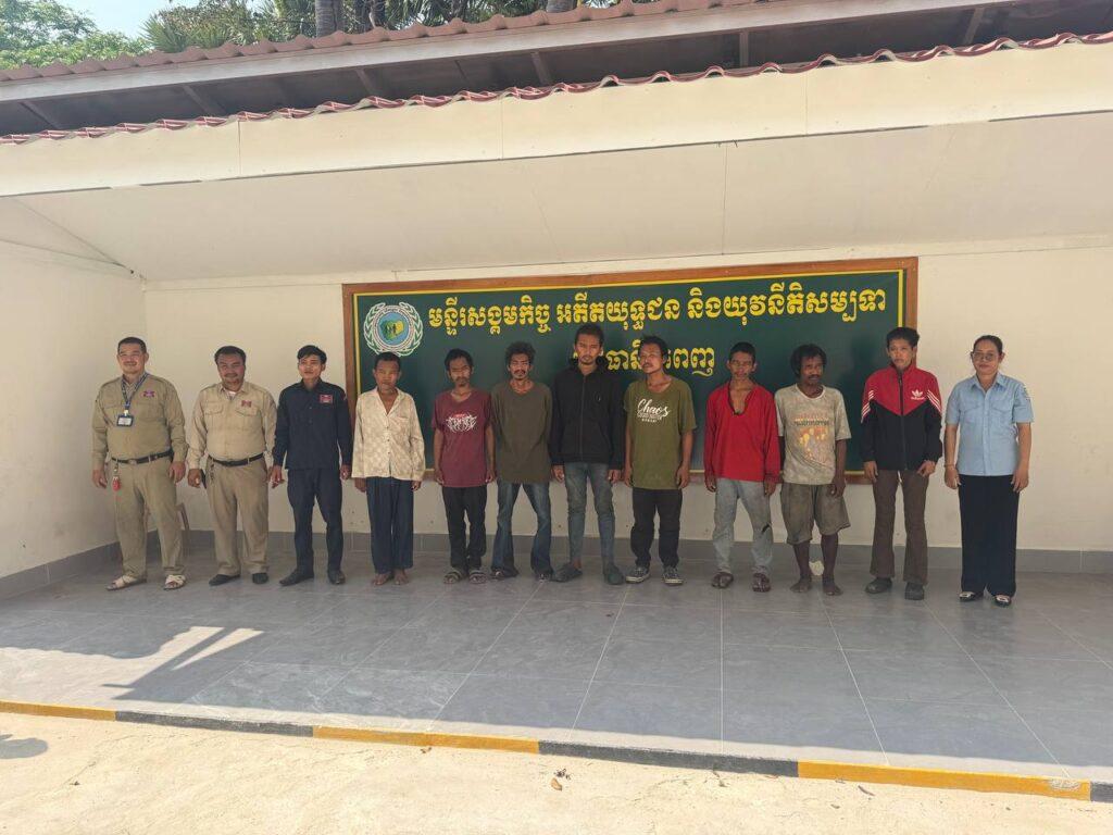អាជ្ញាធរខណ្ឌ៧មករាចុះប្រមូលជនអនាថា១៦នាក់ ទាំងអស់ប្រើគ្រឿងញៀន