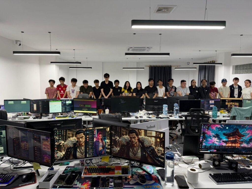 រឹបអូសជិត ៥០ជនបរទេស ក្នុងប្រតិបត្តិការបង្ក្រាបឆបោកអនឡាញនៅសែនសុខ