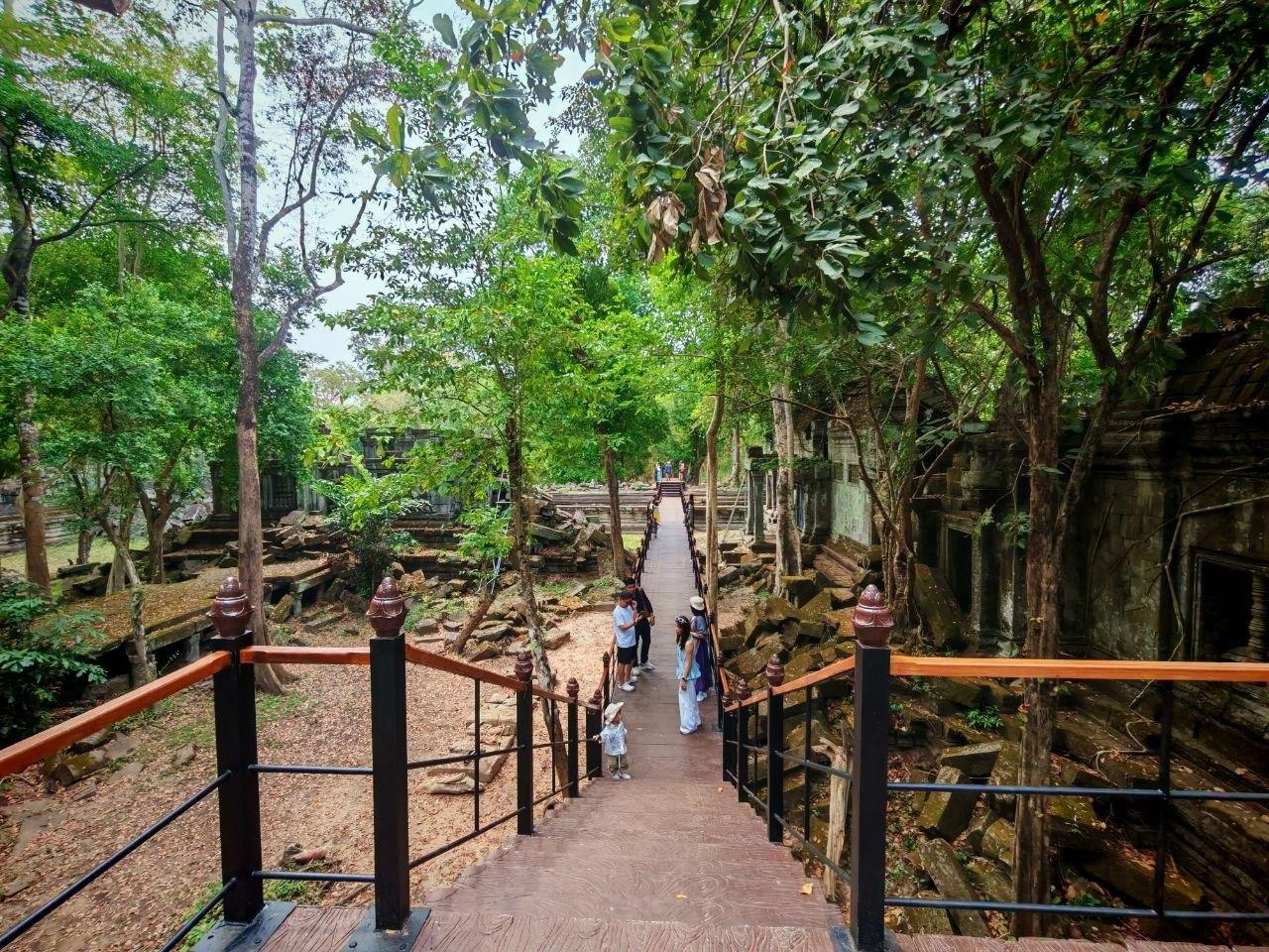 ស្ពានឈើថ្មីបេងមាលា ត្រៀមទទួលភ្ញៀវចូលឆ្នាំដោយសុវត្ថិភាពខ្ពស់