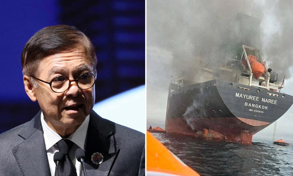 អ៊ីរ៉ង់បាញ់កប៉ាល់ថៃ នាវិក៣នាក់ស្លាប់ទាំងអស់ ក្នុងច្រកសមុទ្រហ័រមូស