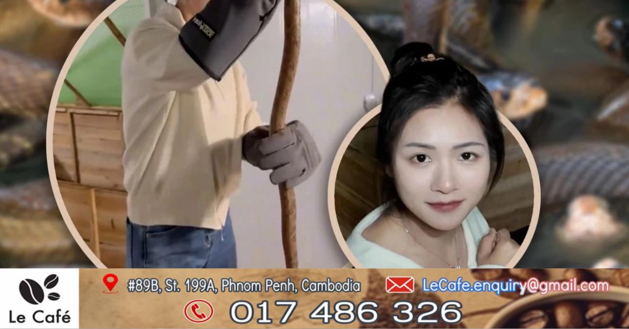 ស្ត្រីវ័យក្មេងចិញ្ចឹមពស់ពិសជាង ៦០,០០០ ក្បាល រកចំណូលលានយន់ ប៉ុន្តែប្រឈមហានិភ័យស្លាប់រាល់ថ្ងៃ