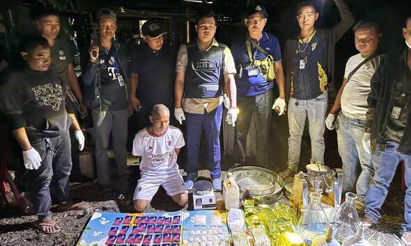 ប្ដីប្រពន្ធកំពង់ស្ពឺជាប់គុក ក្រោយកម្លាំងប៉ូលិសរឹបអូសគ្រឿងញៀនជាង១០គីឡូ