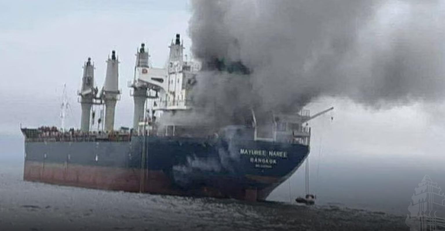 រកឃើញសាកសពនាវឹកថៃ៣នាក់ក្នុងកប៉ាល់ដឹកប្រេងដែលត្រូវអ៊ីរ៉ង់បាញ់ប្រហារ