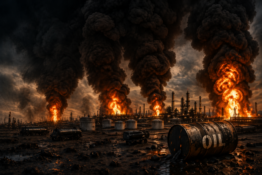 អ៊ីរ៉ង់គំរាមបំផ្លាញឧស្សាហកម្មប្រេងមជ្ឈិមបូព៌ា បើអាមេរិកវាយប្រហារ