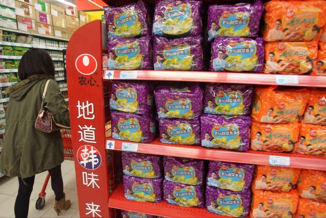 មីកញ្ចប់កូរ៉េឈ្នះចិត្តចិន កើនឡើង 266% ទោះជាមានការរឹតត្បិតវប្បធម៌