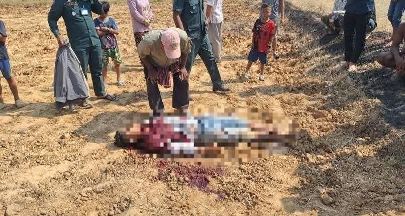 ឃាតកម្មស្រុកស្ទោង៖ បុរសអាយុ៣២ឆ្នាំត្រូវកាប់សម្លាប់ ជនសង្ស័យត្រូវចាប់ខ្លួនភ្លាម