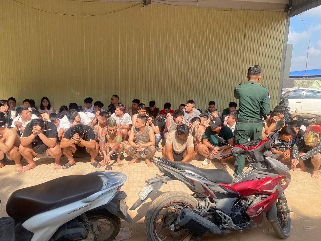 ចាប់ខ្លួនជនសង្ស័យ ២៤៤ នាក់ ក្នុងប្រតិបត្តិការបង្ក្រាបការបោកប្រាស់តាមអនឡាញនៅកាស៊ីណូក្រុងបាវិត