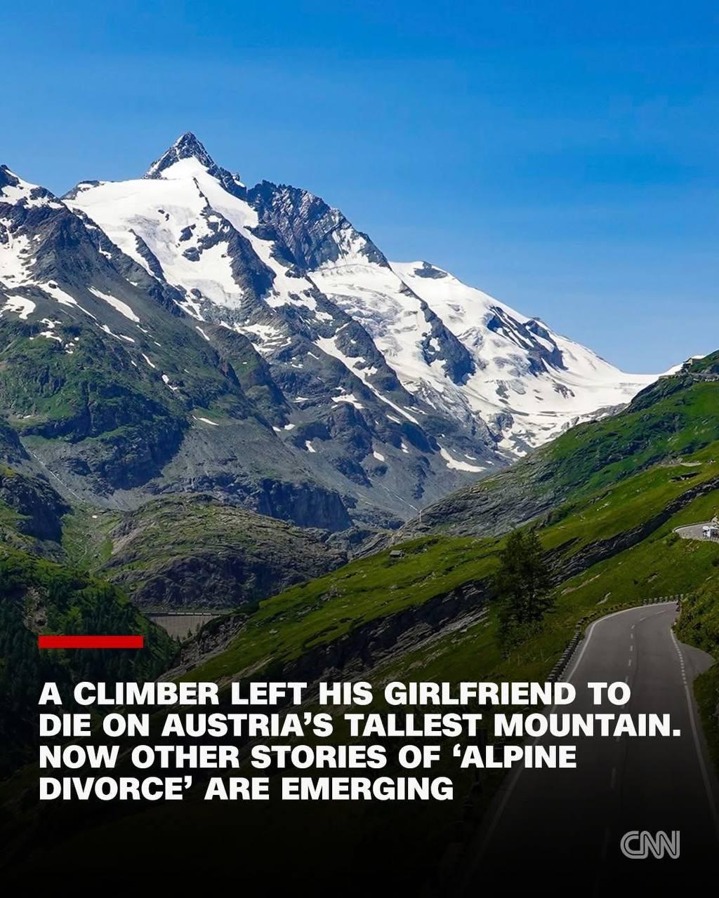 ស្ត្រីលាតត្រដាងរឿងរន្ធត់ ពេលត្រូវគូស្នេហ៍បោះបង់ចោលលើកំពូលភ្នំអាល់ផែន ក្រោយបុរសអូទ្រីសជាប់ទោសឃាតកម្មទុកមិត្តស្រីស្លាប់លើភ្នំ Grossglockner