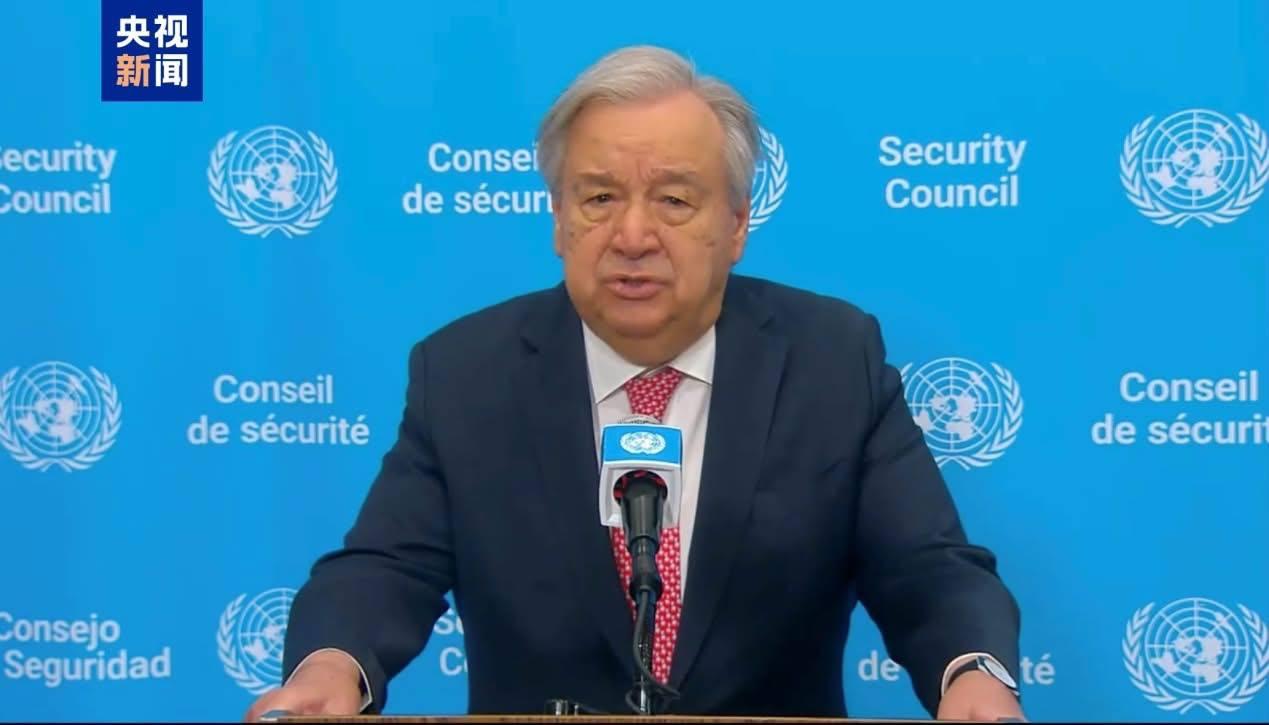 អគ្គលេខាធិការអង្គការសហប្រជាជាតិអំពាវនាវឱ្យឈប់ជម្លោះភ្លាមៗ ដើម្បីជៀសវាងសង្គ្រាមធំទូលាយ