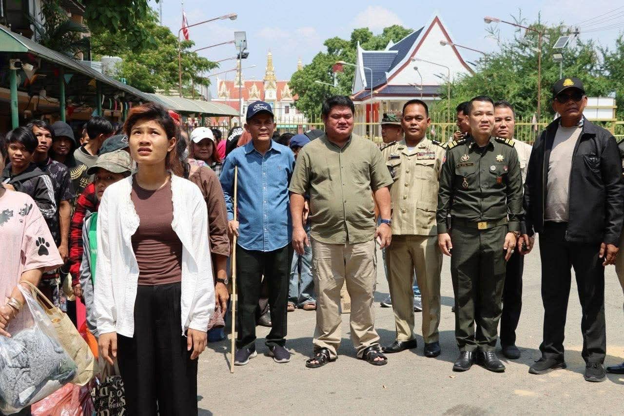 ថៃបញ្ជូនពលរដ្ឋខ្មែរឆ្លងដែនខុសច្បាប់វិញ ៤៩នាក់ តាមច្រកប៉ោយប៉ែត