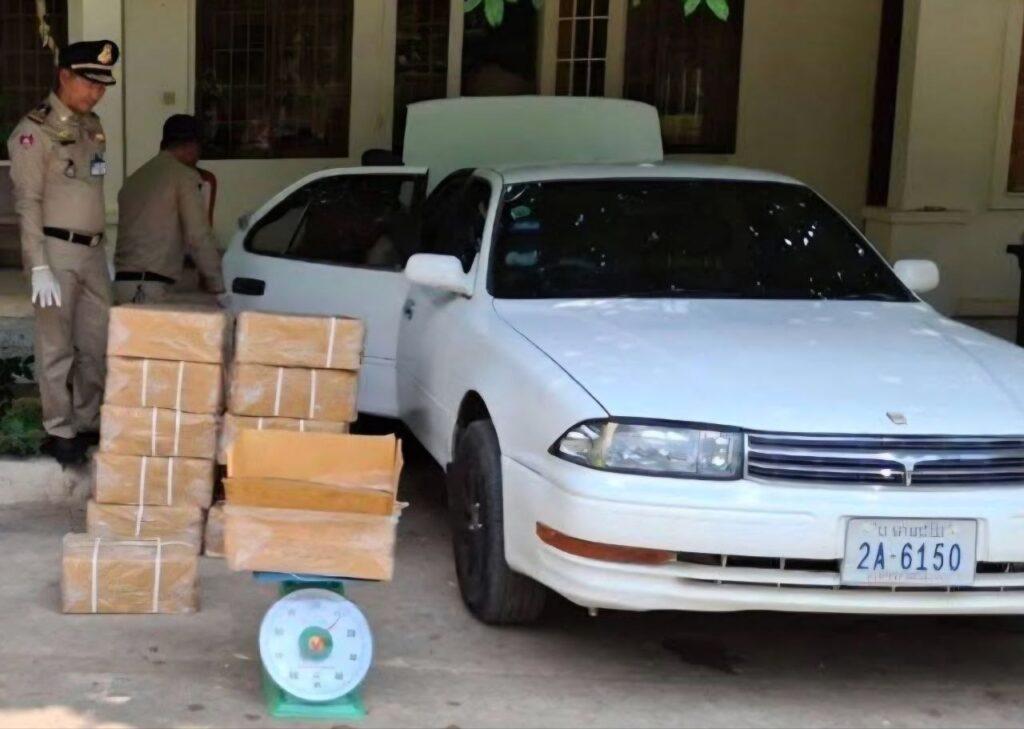 បង្ក្រាបរថយន្តដឹកស្លាបមាន់បង្កកជិត៥៣០គីឡូក្រាម ពីថៃមកកម្ពុជា តាមច្រករបៀងស្រុកម៉ាឡៃ ឈ្មួញរត់គេចខ្លួនបាត់