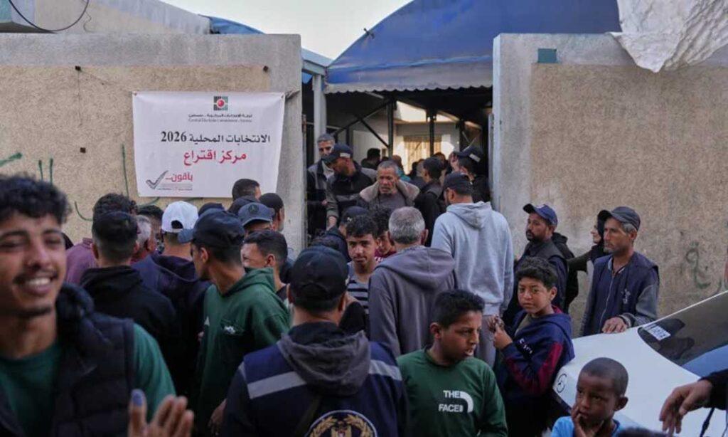 ២០ឆ្នាំក្រោយមក! ពលរដ្ឋហ្គាហ្សានាំគ្នាទៅបោះឆ្នោតជ្រើសរើសក្រុមប្រឹក្សាឃុំសង្កាត់