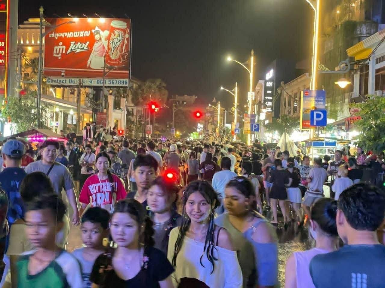 សៀមរាបសង្ក្រាន្ត២០២៦ ទាក់ទាញភ្ញៀវជាង១.៨លាននាក់ ក្នុង៣ថ្ងៃបុណ្យចូលឆ្នាំ