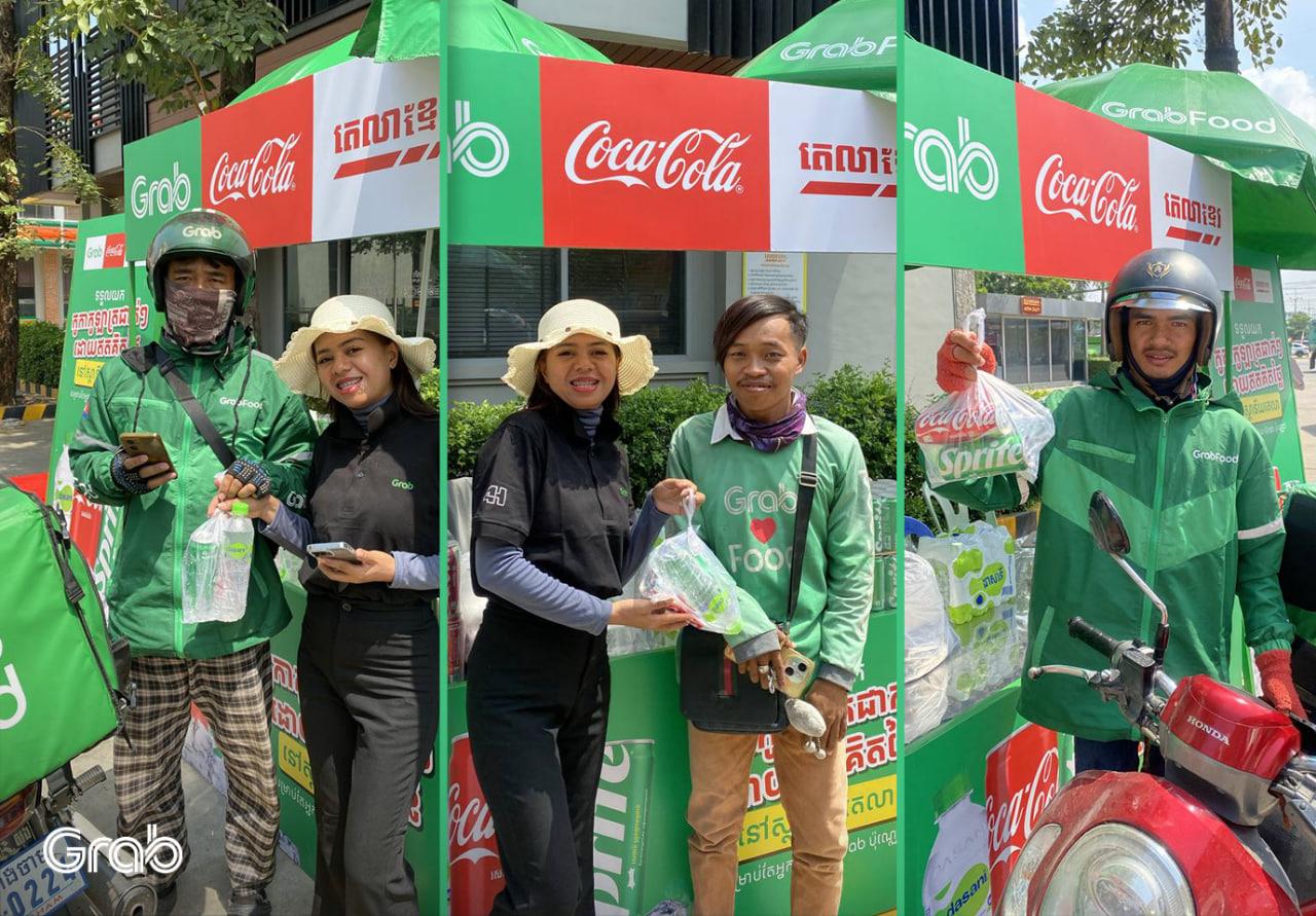 Grab ប្រកាសកាត់បន្ថយកម្រៃសេវា ៥-១០% សម្រាប់កង់បី ព្រមទាំងផ្តល់ប័ណ្ណសាំង-ហ្គាស ដើម្បីជួយសម្រាលបន្ទុកដៃគូបើកបរ