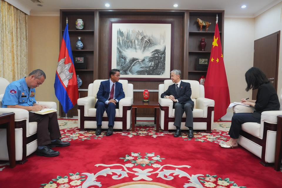 ចិនបញ្ជាក់ជំហរម៉ឺងម៉ាត់ បន្តគាំទ្រកម្ពុជាបោសសម្អាតមីនឱ្យសម្រេចគោលដៅ