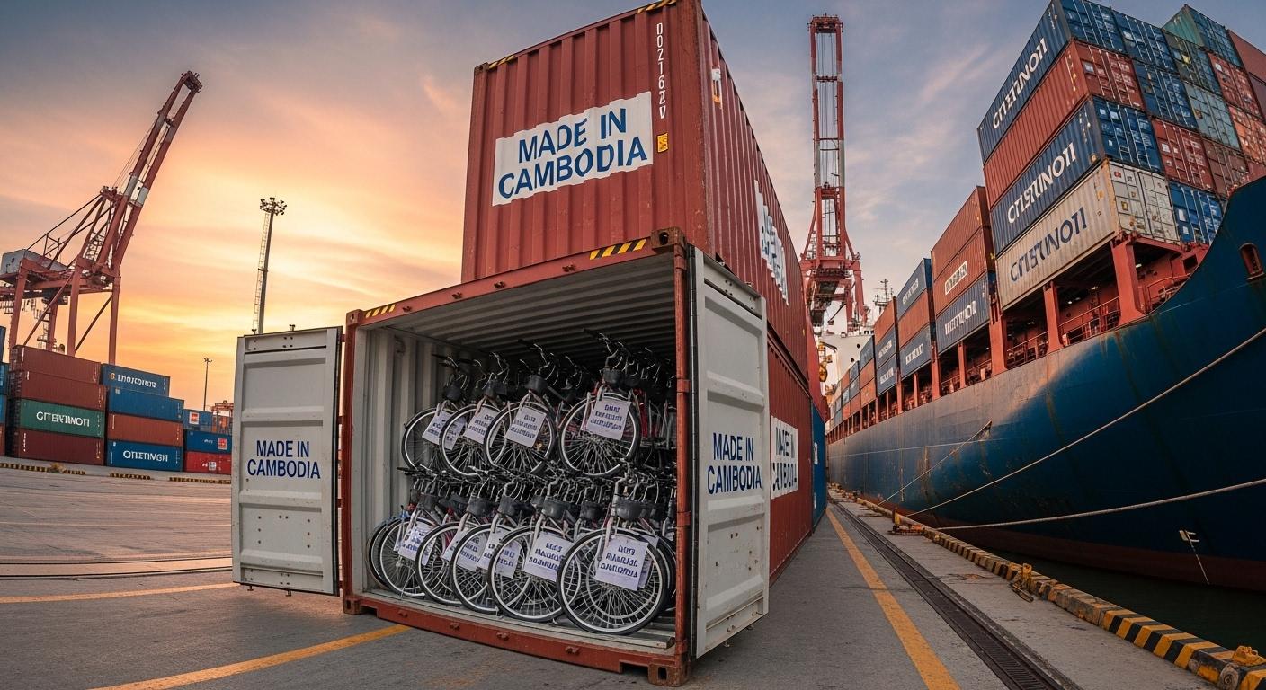 កង់ខ្មែរវាយទីផ្សារពិភពលោក! នាំចេញជាង ២០១លានដុល្លារ ក្នុងត្រីមាសទី១ កើនជិត៤៤%